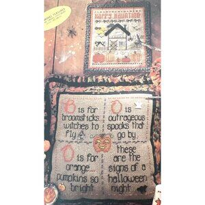 Halloween Cross Stitch Pattern Pillow Kit By Shepherds Bush Printworks